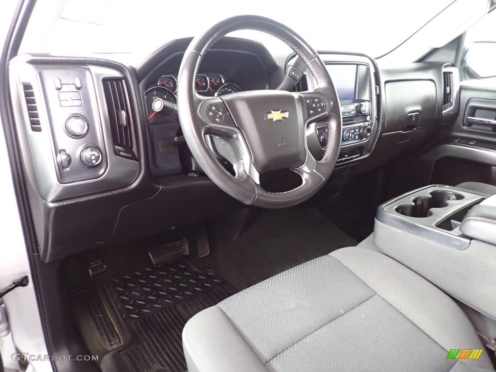 Jet Black Interior 2016 Chevrolet Silverado 2500HD LT Double Cab 4x4 Photo #140135445