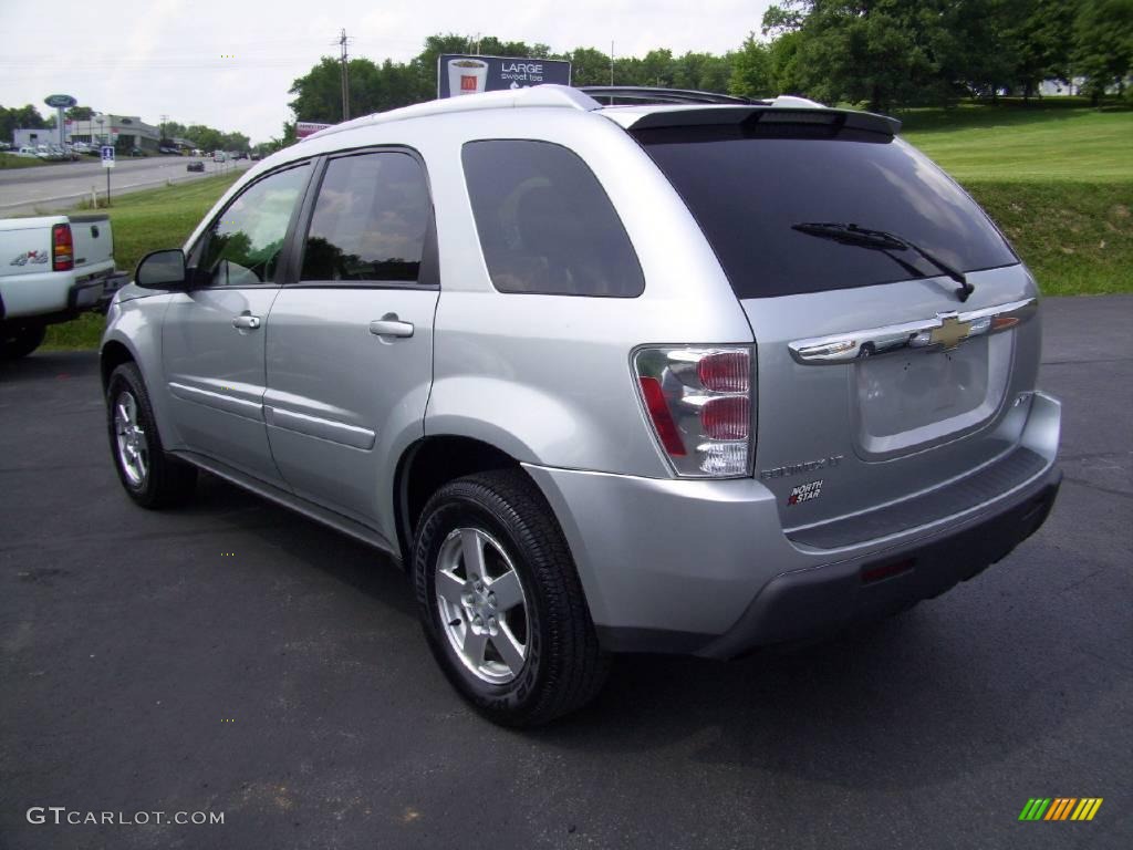 2005 Equinox LT AWD - Galaxy Silver Metallic / Light Gray photo #3