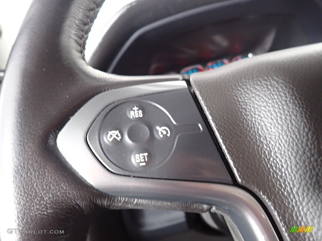 2016 Chevrolet Silverado 2500HD LT Double Cab 4x4 Jet Black Steering Wheel Photo #140135649