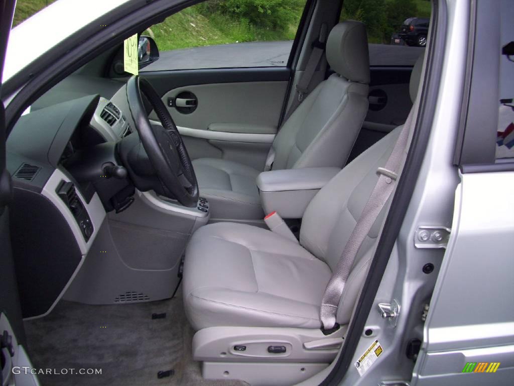 2005 Equinox LT AWD - Galaxy Silver Metallic / Light Gray photo #10