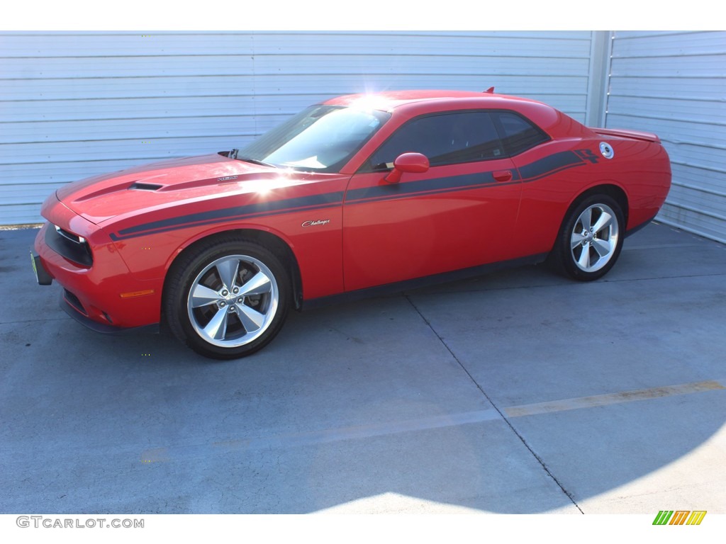 2015 Challenger R/T Plus - TorRed / Black/Ruby Red photo #5