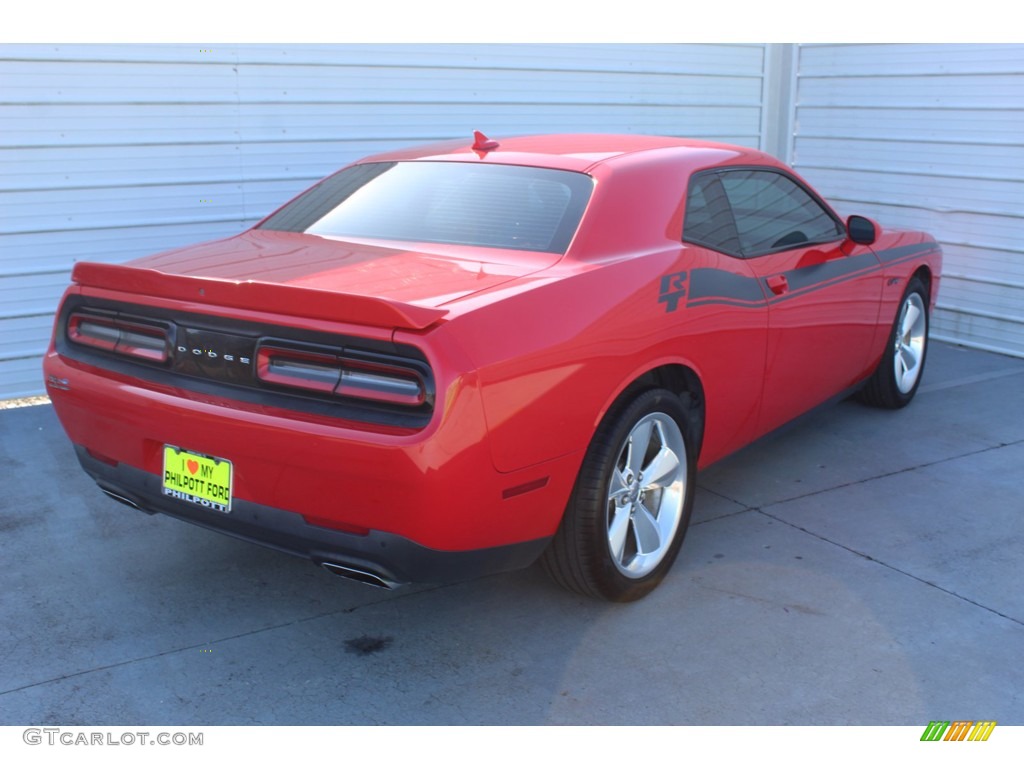 2015 Challenger R/T Plus - TorRed / Black/Ruby Red photo #8