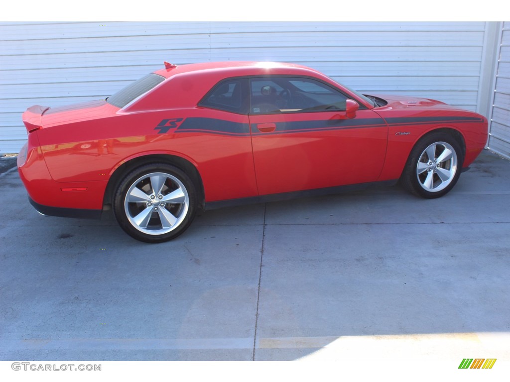 2015 Challenger R/T Plus - TorRed / Black/Ruby Red photo #9