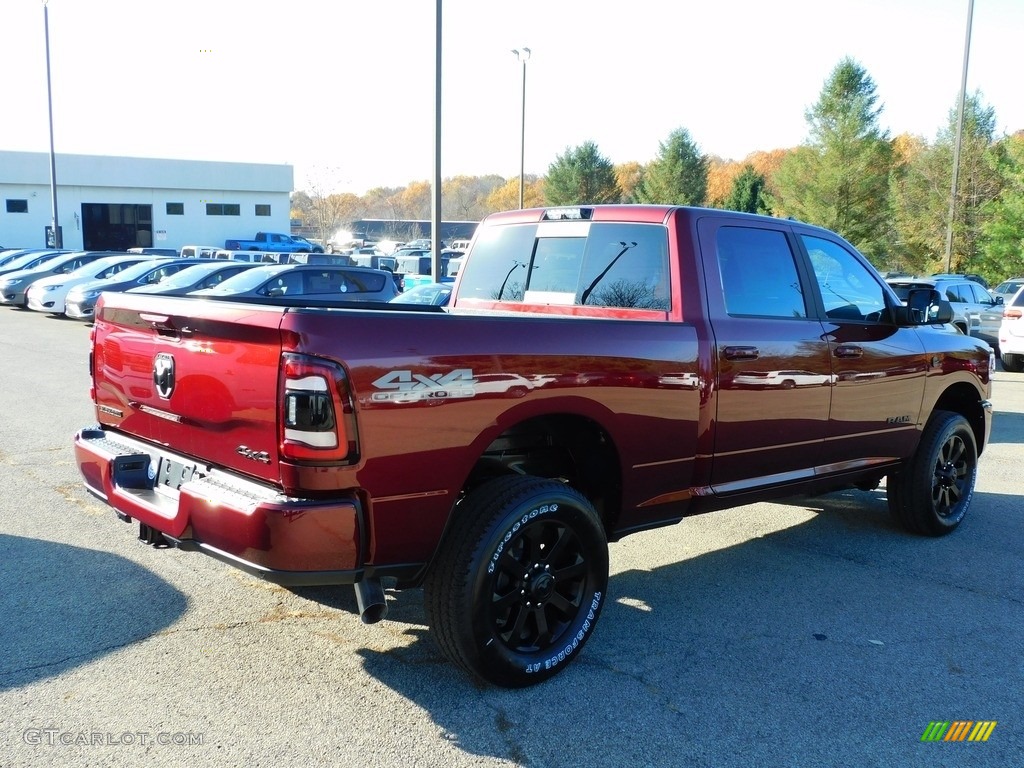 2020 2500 Big Horn Crew Cab 4x4 - Delmonico Red Pearl / Black photo #5