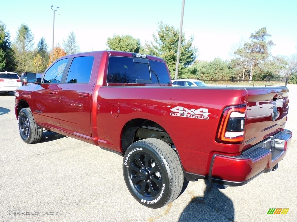 2020 2500 Big Horn Crew Cab 4x4 - Delmonico Red Pearl / Black photo #7