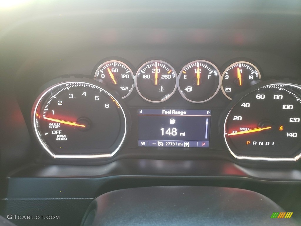 2019 Silverado 1500 LT Crew Cab 4WD - Red Hot / Jet Black photo #14