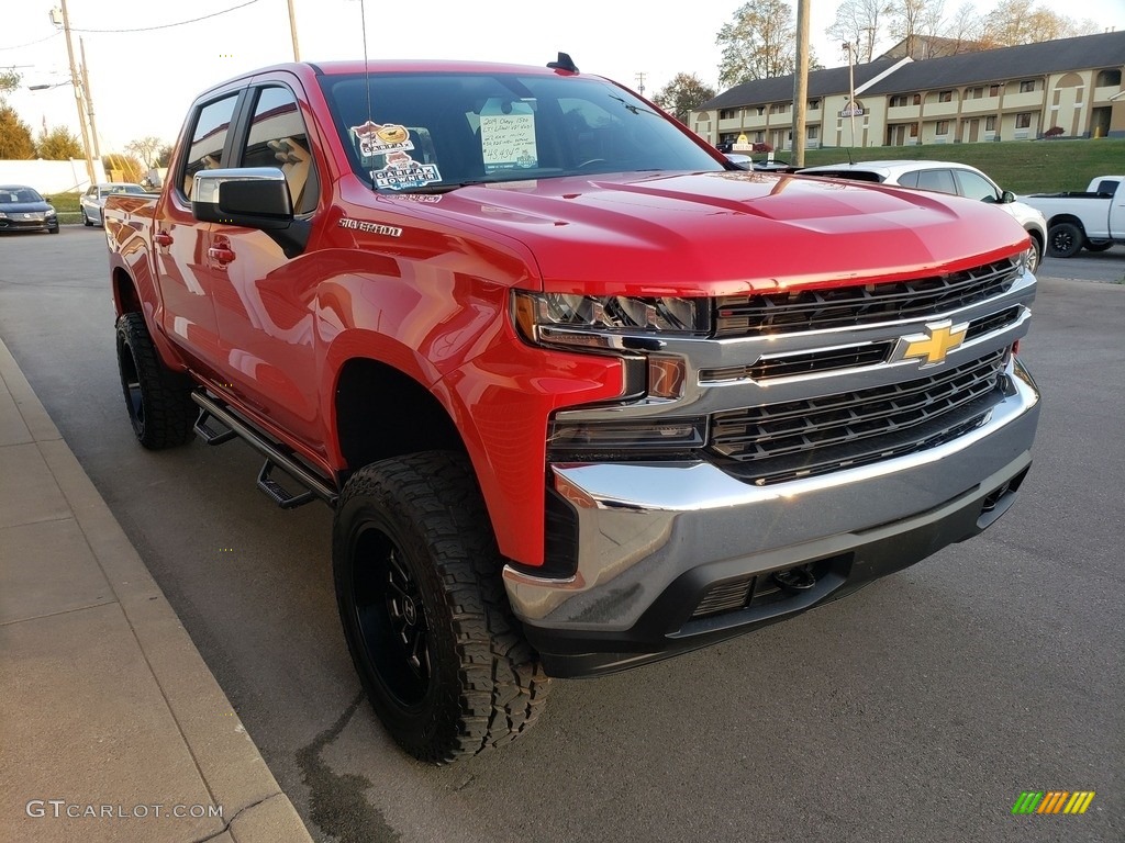 2019 Silverado 1500 LT Crew Cab 4WD - Red Hot / Jet Black photo #50