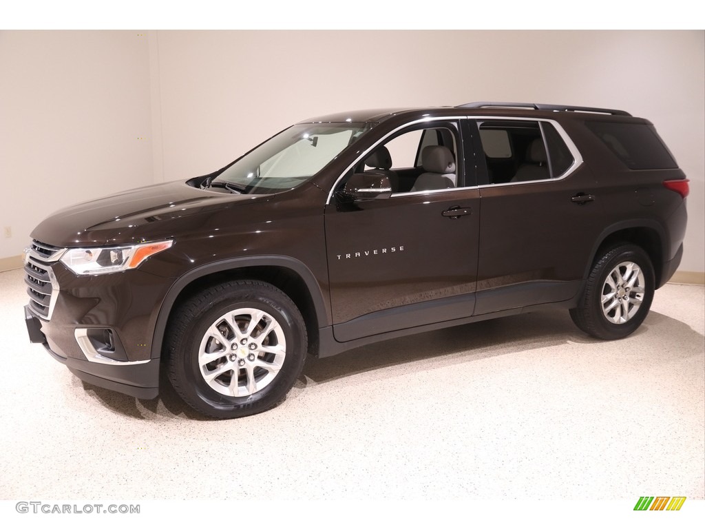 2019 Traverse LT AWD - Havana Brown Metallic / Dark Atmosphere/Medium Ash Gray photo #3