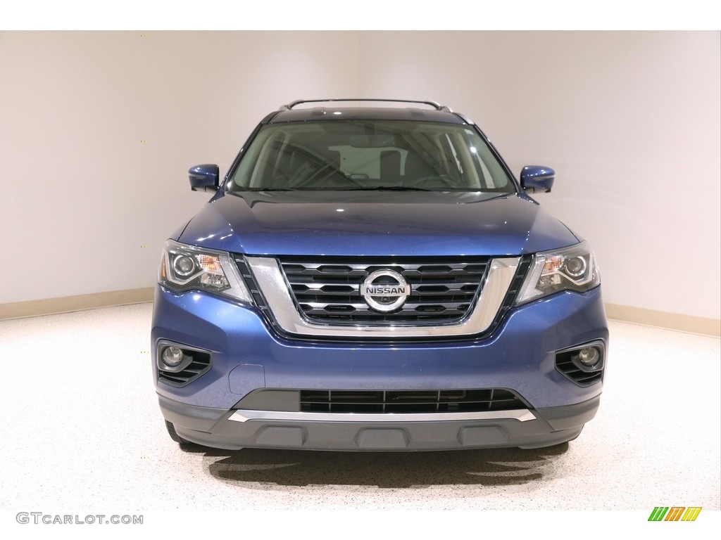 2017 Pathfinder SL - Caspian Blue / Charcoal photo #2