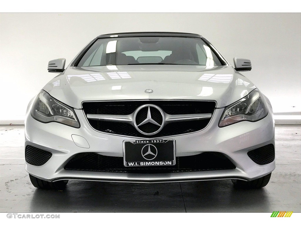 2014 E 350 Cabriolet - Iridium Silver Metallic / Red/Black photo #2