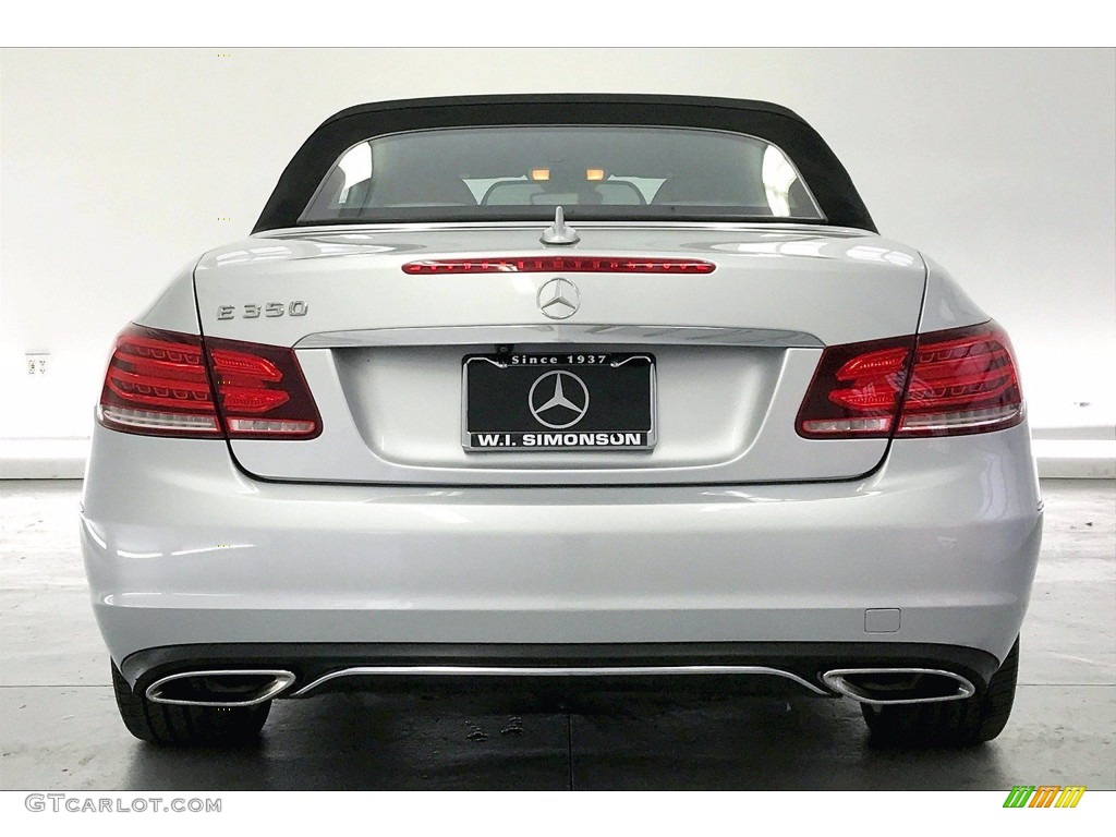 2014 E 350 Cabriolet - Iridium Silver Metallic / Red/Black photo #3