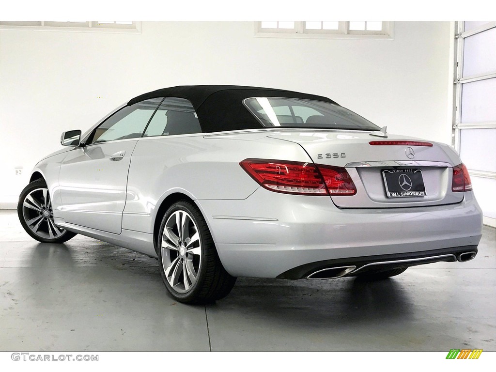 2014 E 350 Cabriolet - Iridium Silver Metallic / Red/Black photo #10