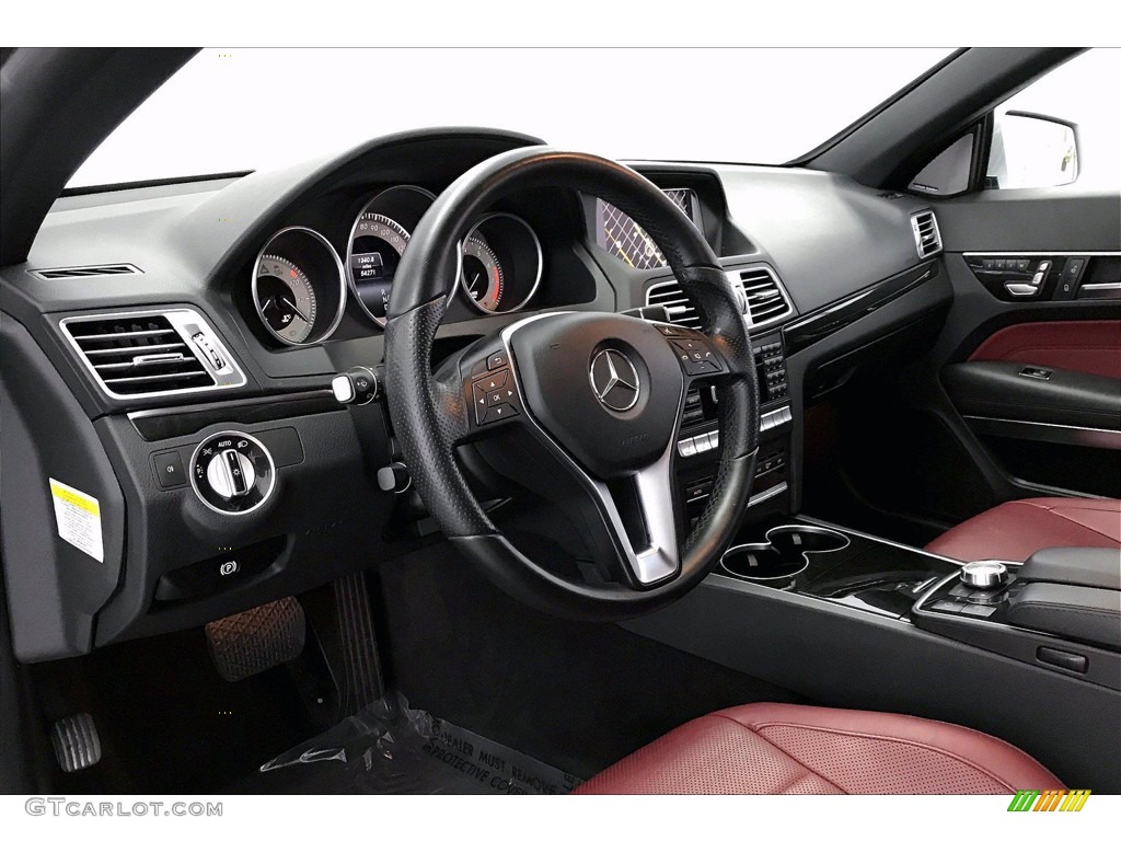 2014 E 350 Cabriolet - Iridium Silver Metallic / Red/Black photo #14