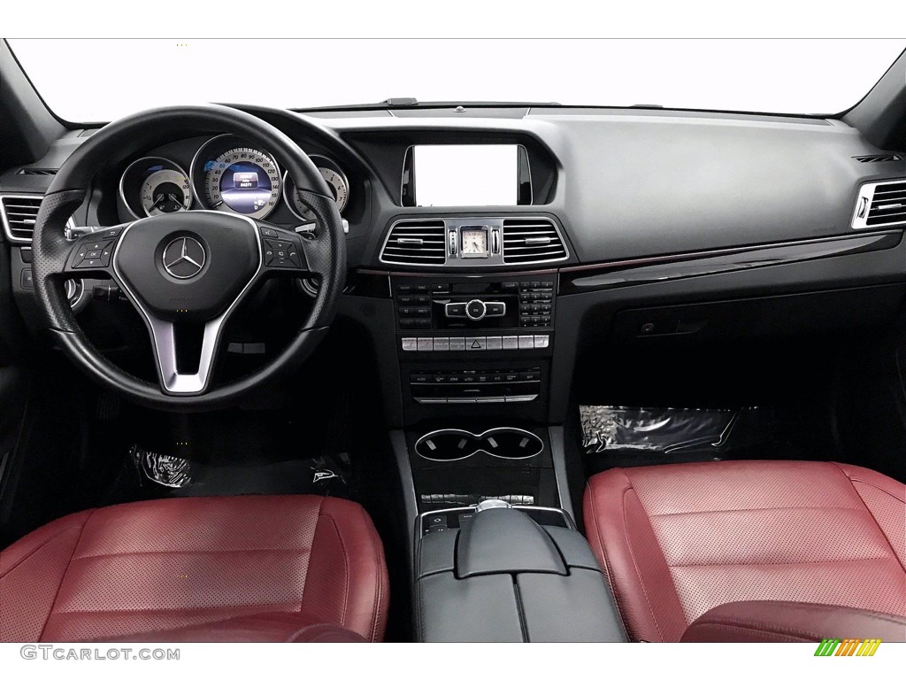 2014 E 350 Cabriolet - Iridium Silver Metallic / Red/Black photo #15