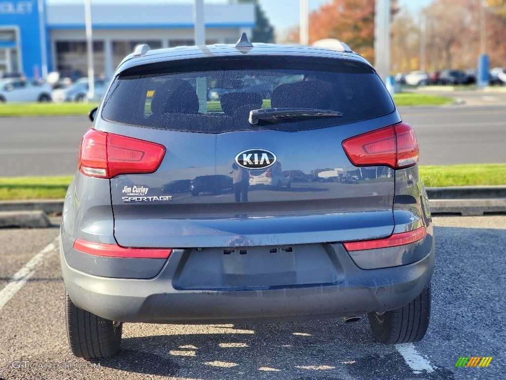 2015 Sportage LX - Twilight Blue / Black photo #2