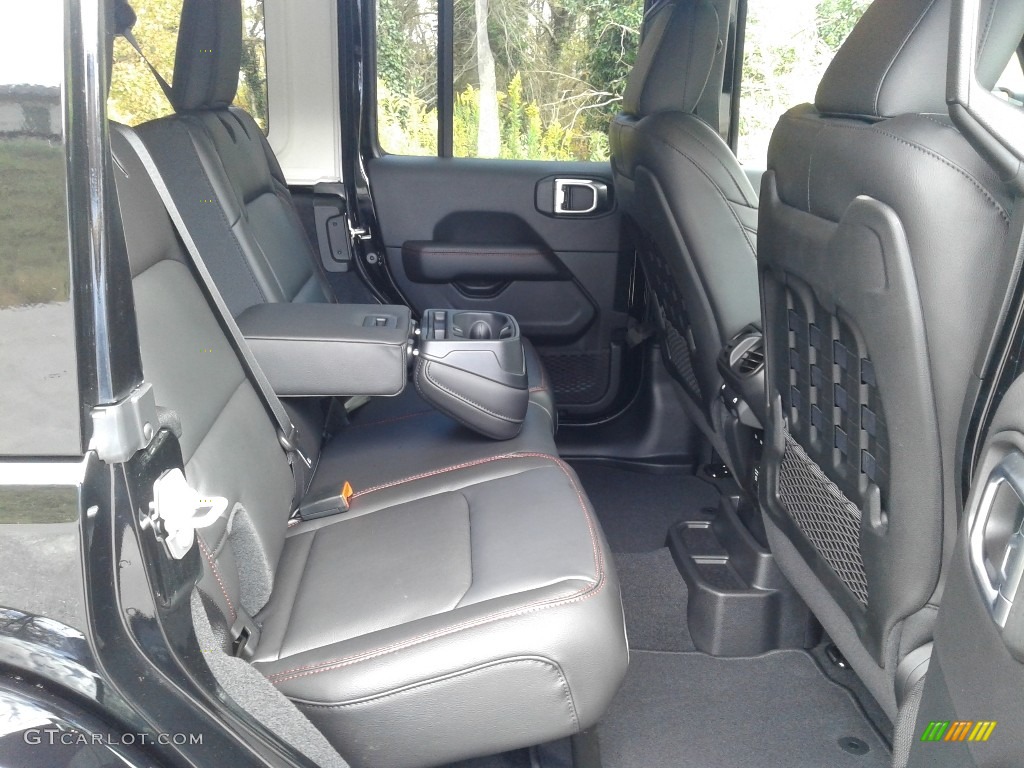 Black Interior 2021 Jeep Wrangler Unlimited Rubicon 4x4 Photo #140143874