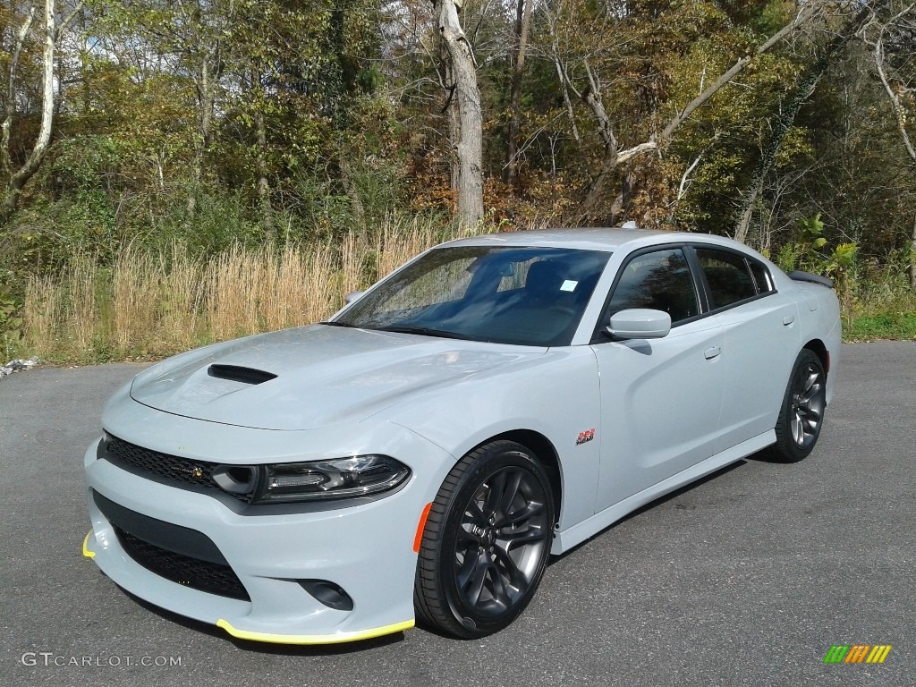2020 Charger Scat Pack - Smoke Show / Black photo #2