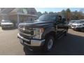 Agate Black - F350 Super Duty XL SuperCab 4x4 Photo No. 3