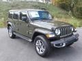 2021 Sarge Green Jeep Wrangler Unlimited Sahara 4x4  photo #4