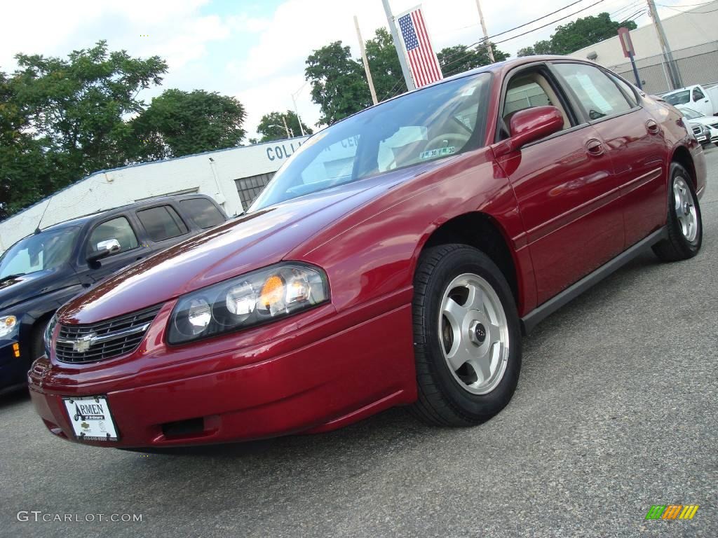 2005 Impala  - Sport Red Metallic / Medium Gray photo #2