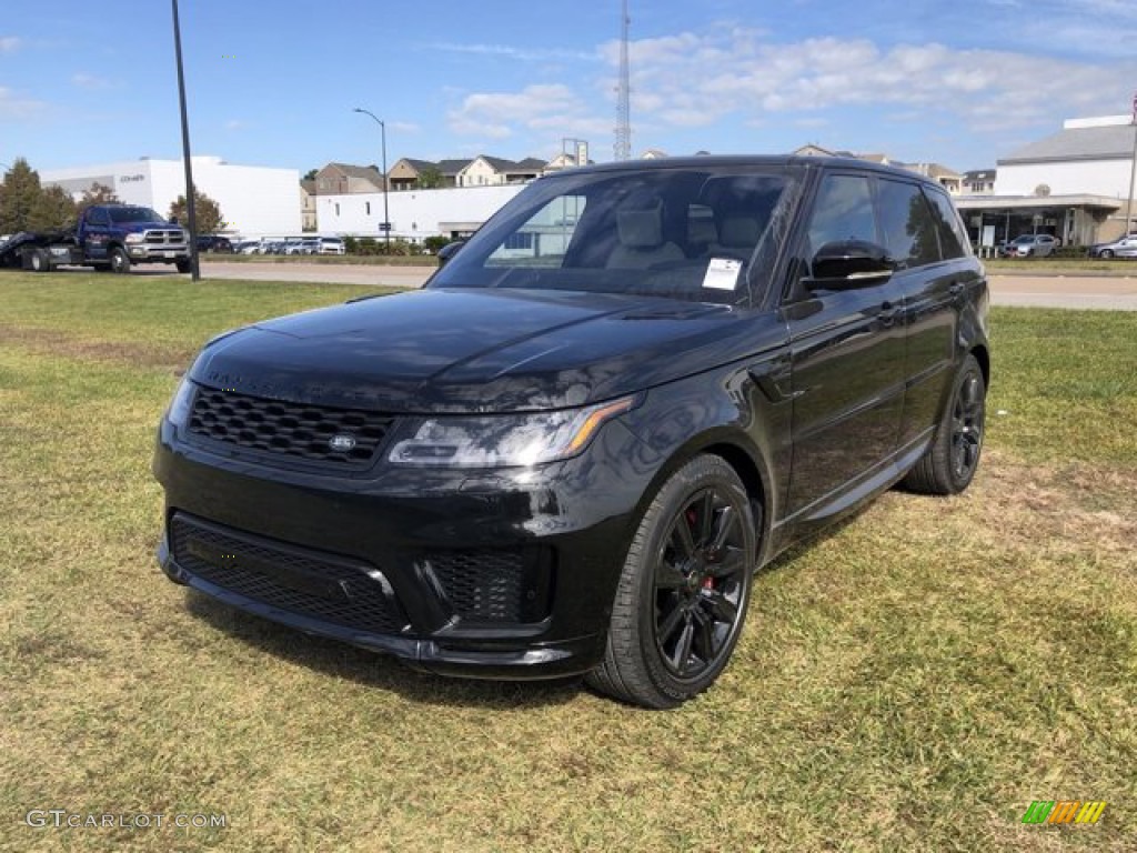 2021 Range Rover Sport HST - Santorini Black Metallic / Ebony photo #2