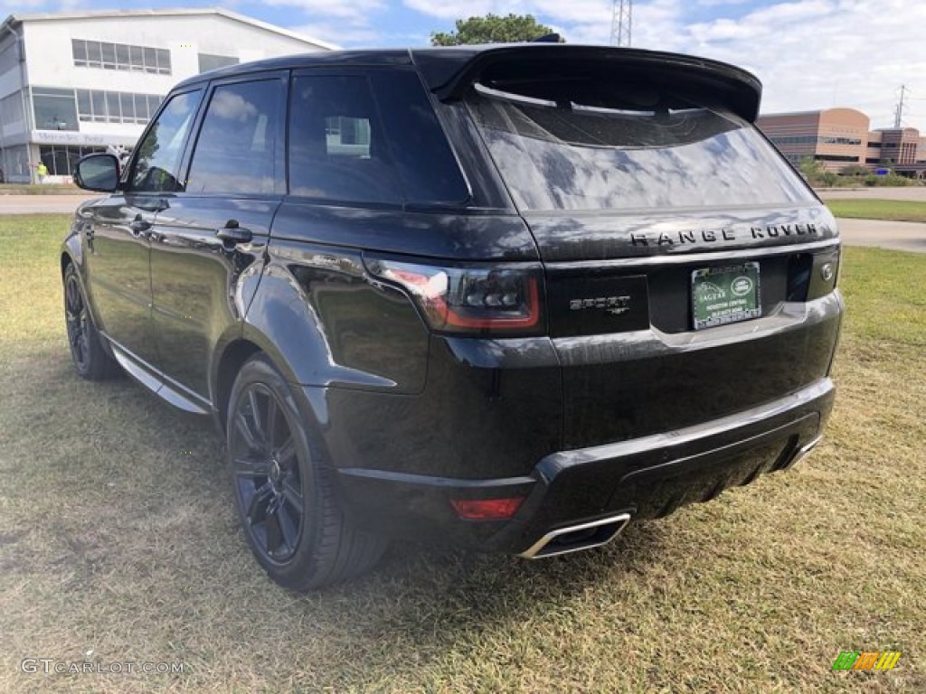 2021 Range Rover Sport HST - Santorini Black Metallic / Ebony photo #3