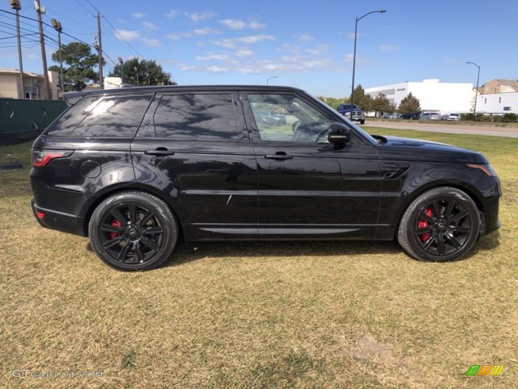 2021 Range Rover Sport HST - Santorini Black Metallic / Ebony photo #7
