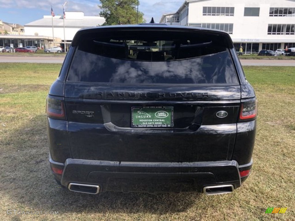 2021 Range Rover Sport HST - Santorini Black Metallic / Ebony photo #8