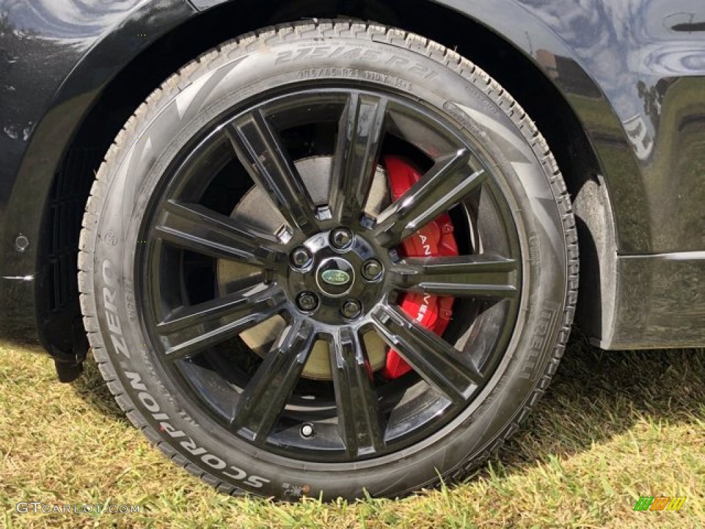 2021 Range Rover Sport HST - Santorini Black Metallic / Ebony photo #10