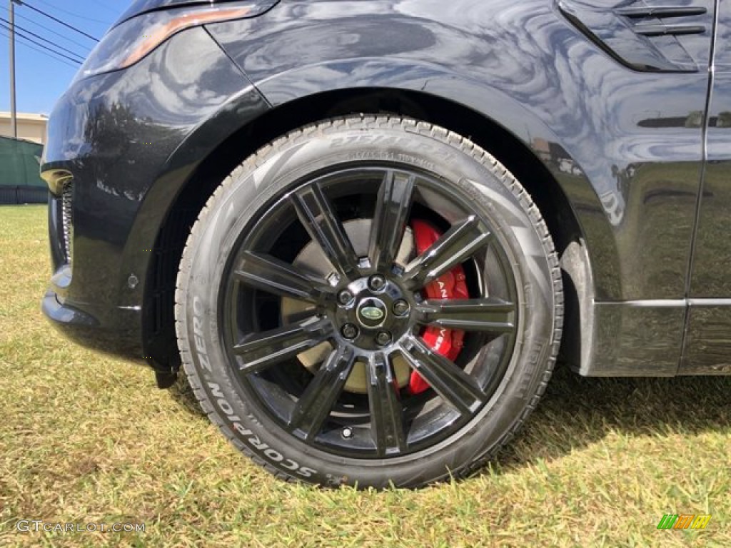 2021 Range Rover Sport HST - Santorini Black Metallic / Ebony photo #11