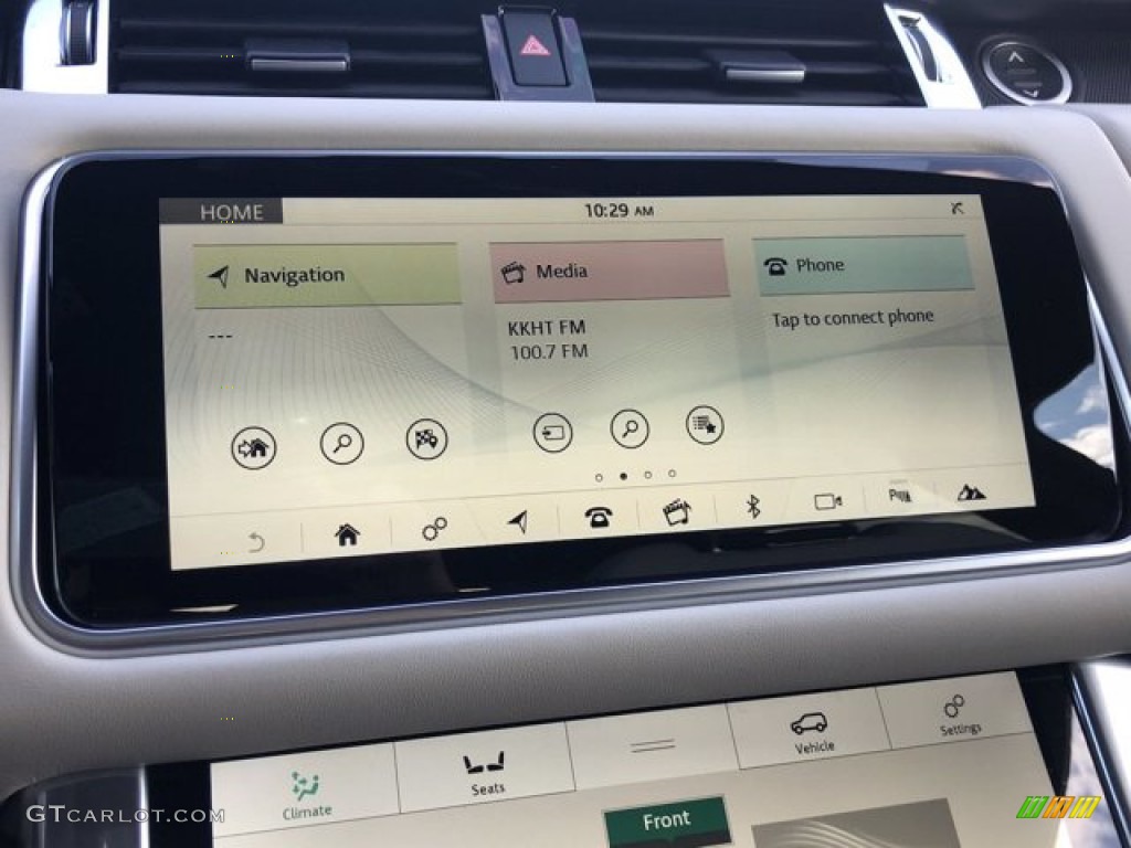 2021 Range Rover Sport HST - Santorini Black Metallic / Ebony photo #20