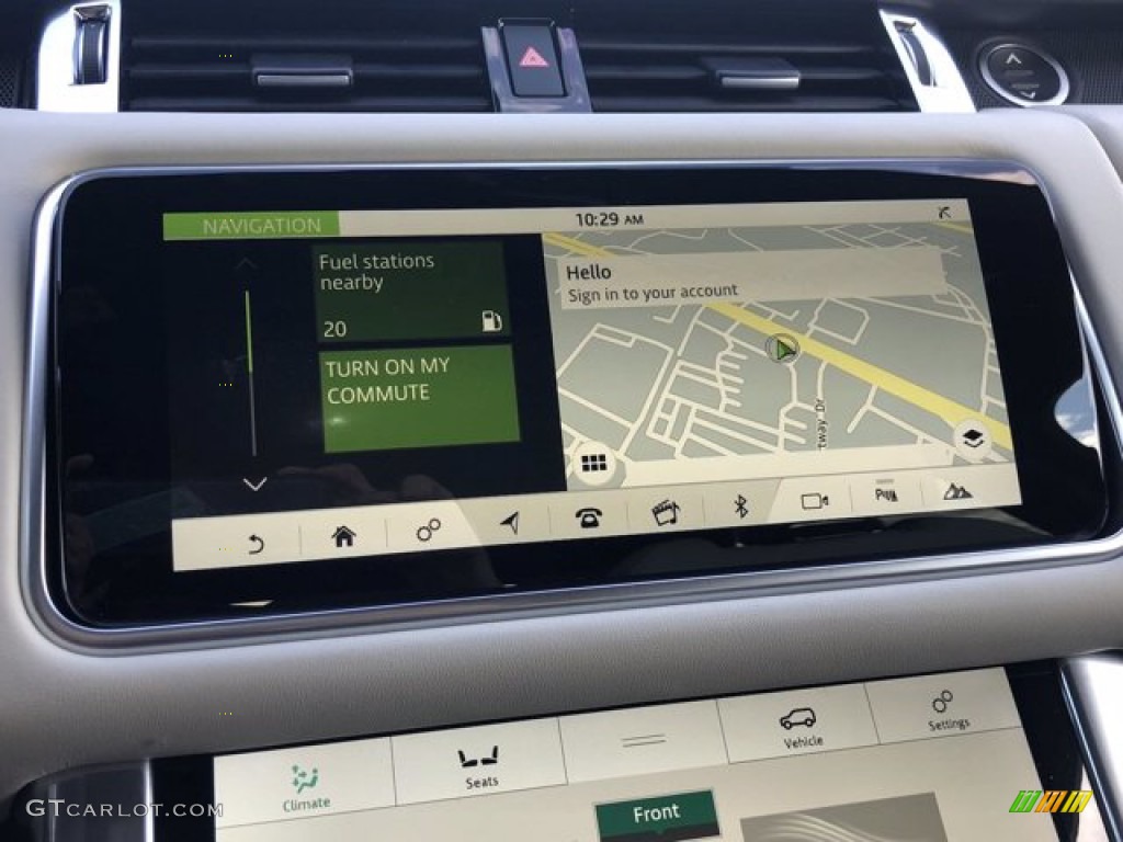 2021 Range Rover Sport HST - Santorini Black Metallic / Ebony photo #21