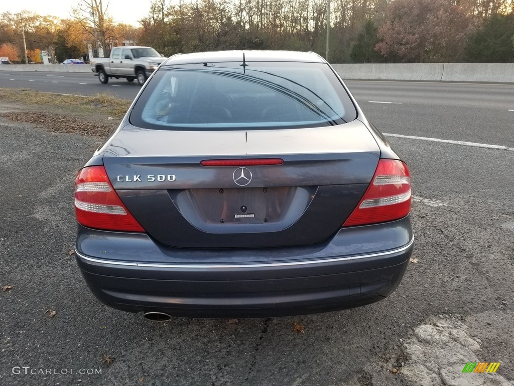 2004 CLK 500 Coupe - Capri Blue Metallic / Pacific Blue photo #4