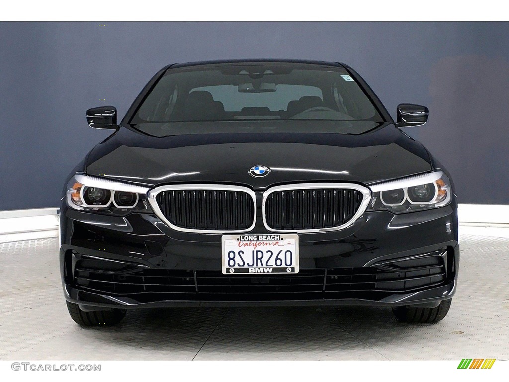 2020 5 Series 530i Sedan - Black Sapphire Metallic / Black photo #2