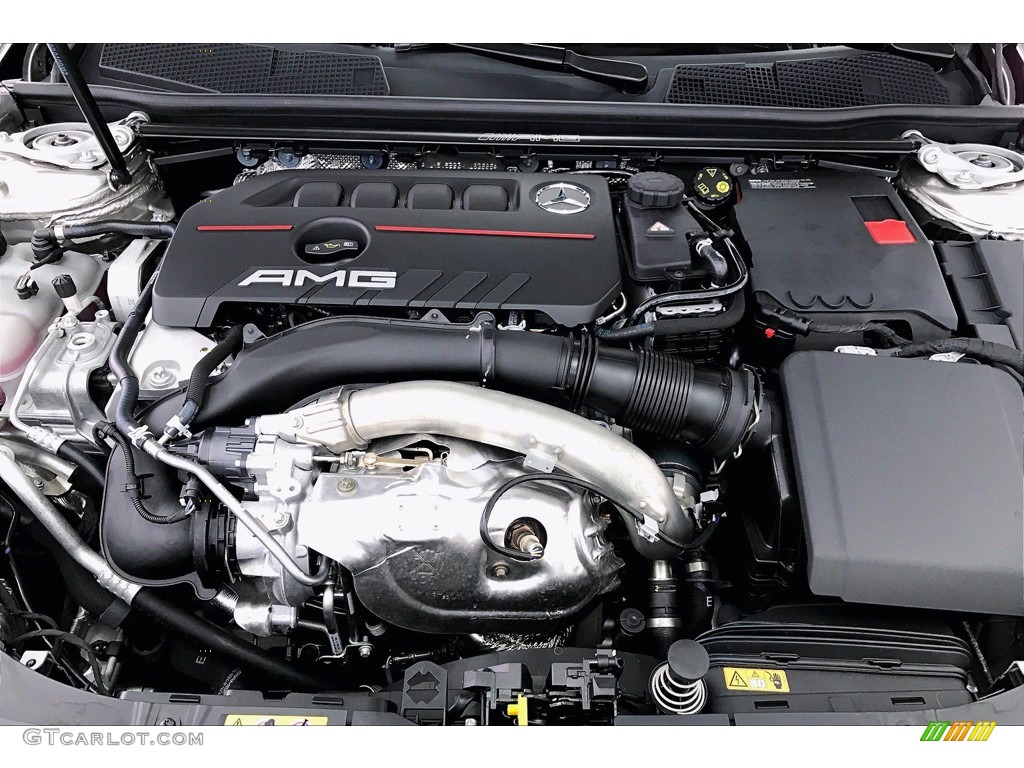 2021 Mercedes-Benz CLA AMG 35 Coupe 2.0 Liter Twin-Turbocharged DOHC 16-Valve VVT 4 Cylinder Engine Photo #140147093