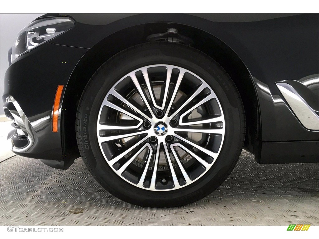 2020 5 Series 530i Sedan - Black Sapphire Metallic / Black photo #8