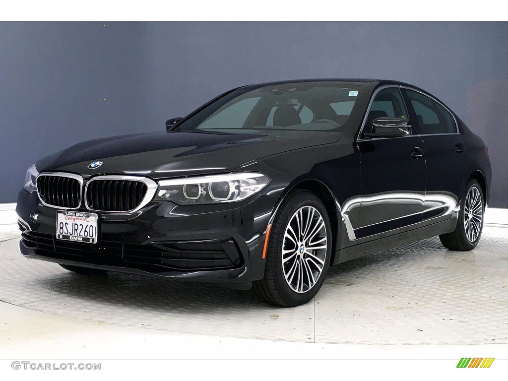 2020 5 Series 530i Sedan - Black Sapphire Metallic / Black photo #12