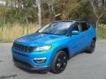 Laser Blue Pearl 2021 Jeep Compass Altitude Exterior