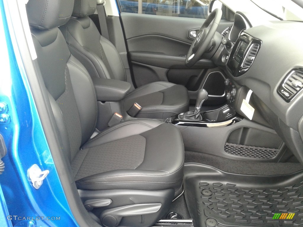 Black Interior 2021 Jeep Compass Altitude Photo #140147724