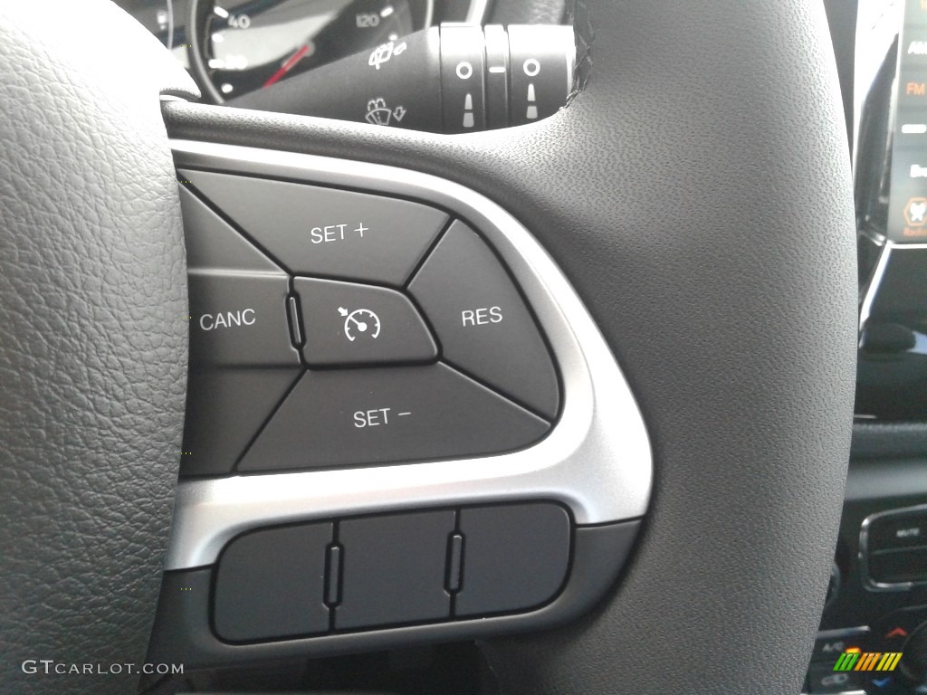 2021 Jeep Compass Altitude Black Steering Wheel Photo #140147741