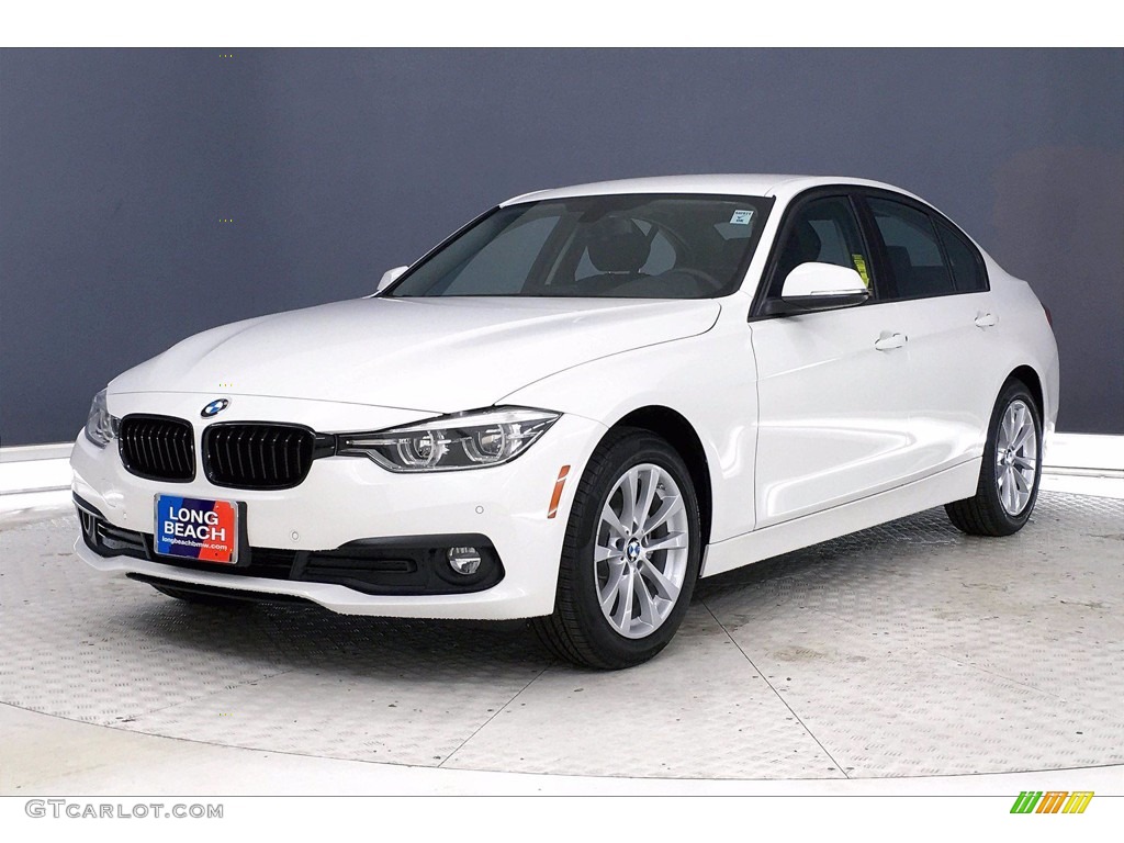2018 3 Series 320i Sedan - Alpine White / Black photo #12