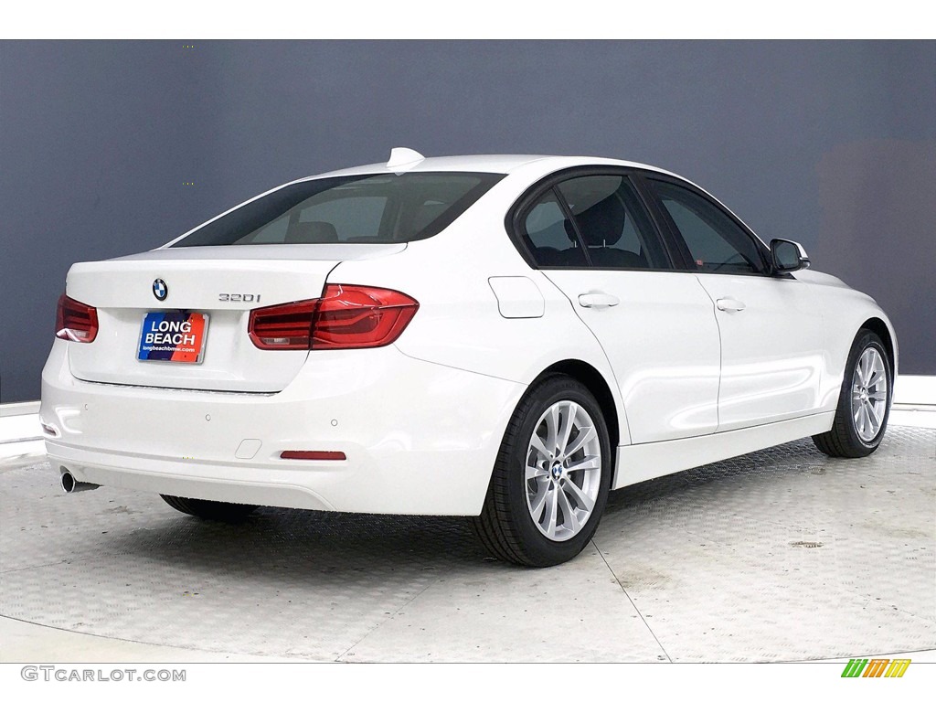 2018 3 Series 320i Sedan - Alpine White / Black photo #13