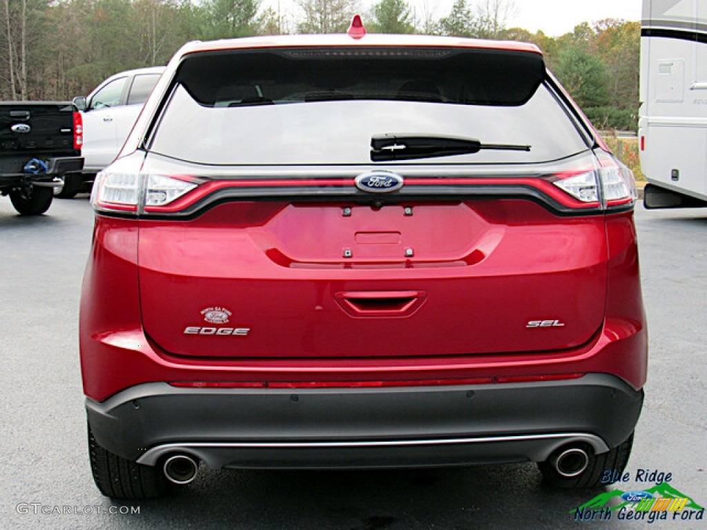 2017 Edge SEL - Ruby Red Metallic / Ebony photo #4