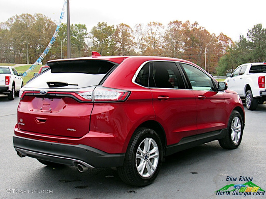 2017 Edge SEL - Ruby Red Metallic / Ebony photo #5