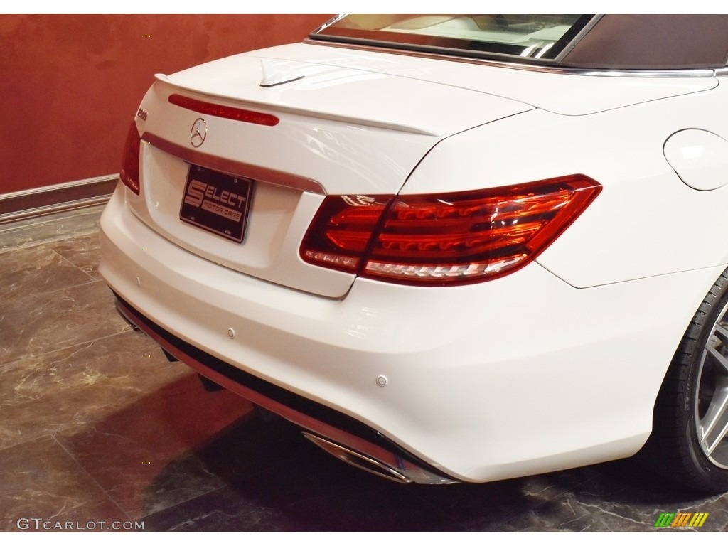 2016 E 550 Cabriolet - Polar White / Espresso Brown/Silk Beige photo #6