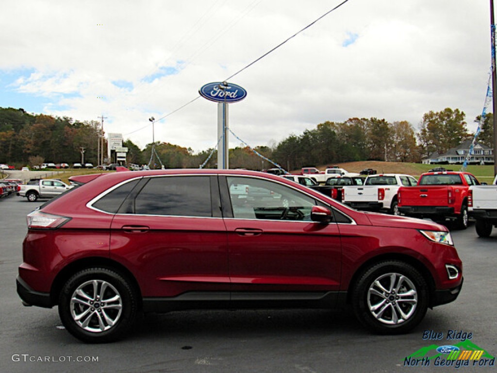 2017 Edge SEL - Ruby Red Metallic / Ebony photo #6