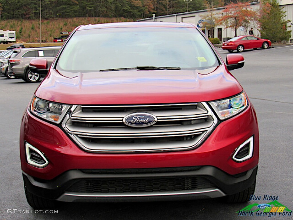 2017 Edge SEL - Ruby Red Metallic / Ebony photo #8