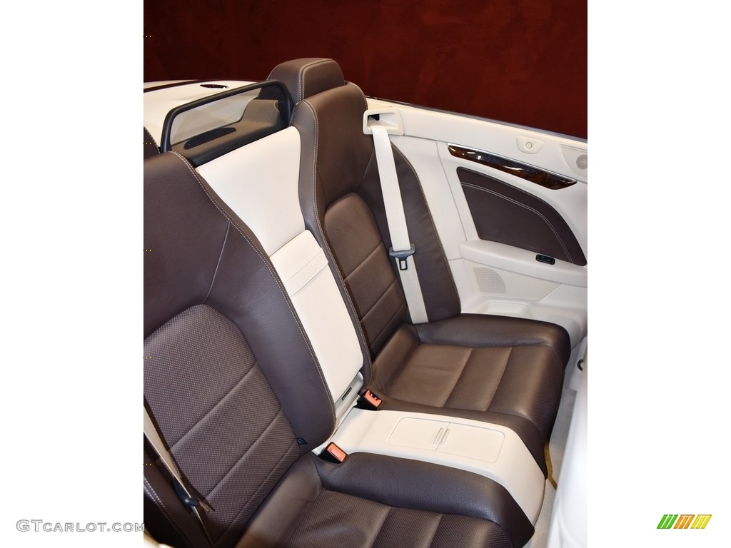 2016 Mercedes-Benz E 550 Cabriolet Rear Seat Photo #140148473