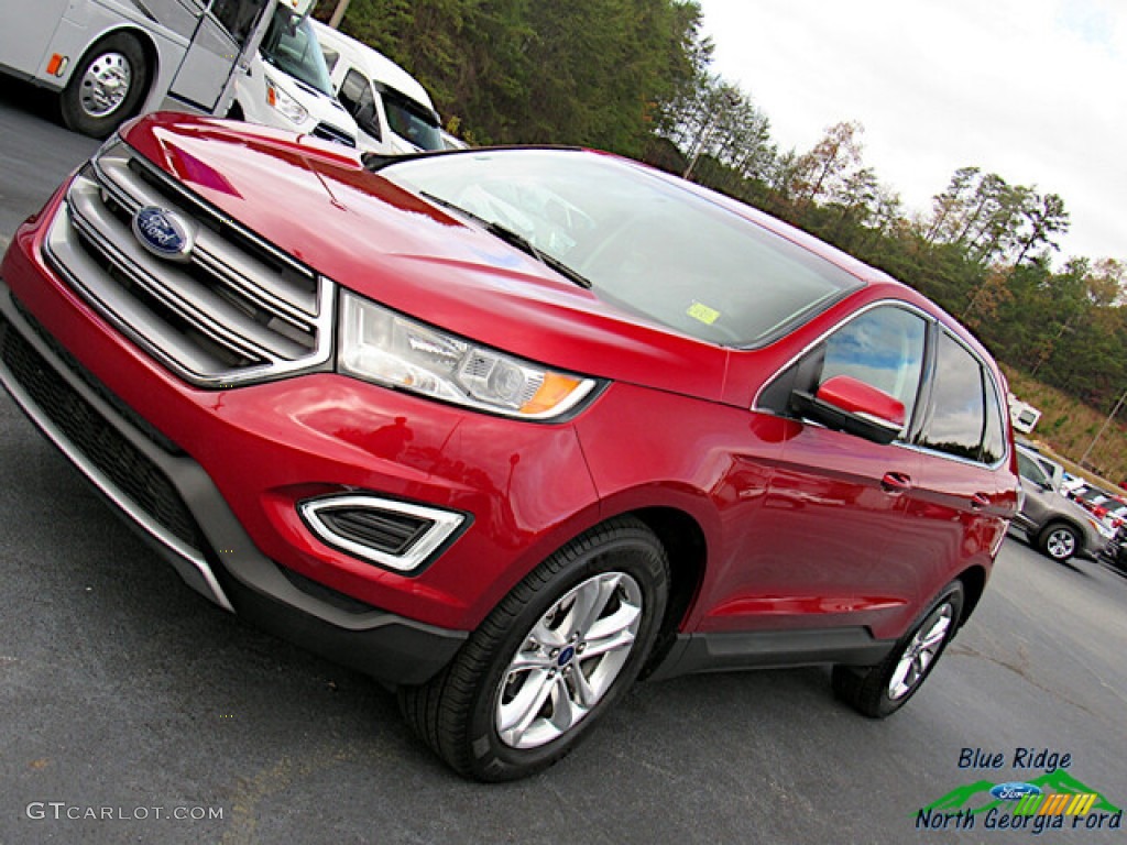 2017 Edge SEL - Ruby Red Metallic / Ebony photo #25