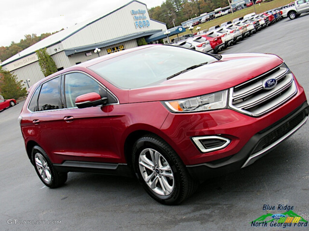 2017 Edge SEL - Ruby Red Metallic / Ebony photo #26